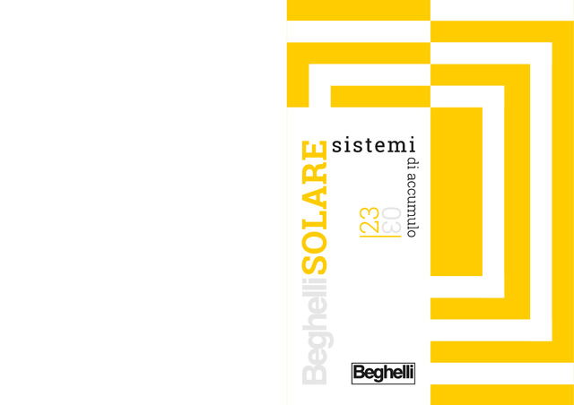 Beghelli solare - sistemi di accumulo