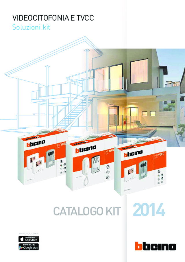 Nuovi kit citofonici e videocitofonici BTicino