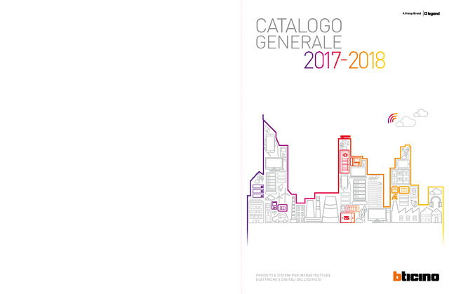 Nuovo Catalogo Generale BTicino 2017/18