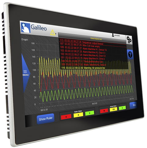 Pannello web XH300 di Eaton: visualizzazione da remoto rapida e semplificata dei contenuti web complessi