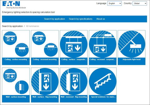 Eaton presenta il nuovo configuratore per l'illuminazione di emergenza, semplice, rapido, adatto a qualsiasi edificio