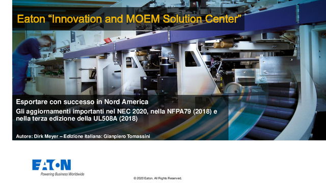 Presentazione del webinar "Esportare con successo in Nord America"