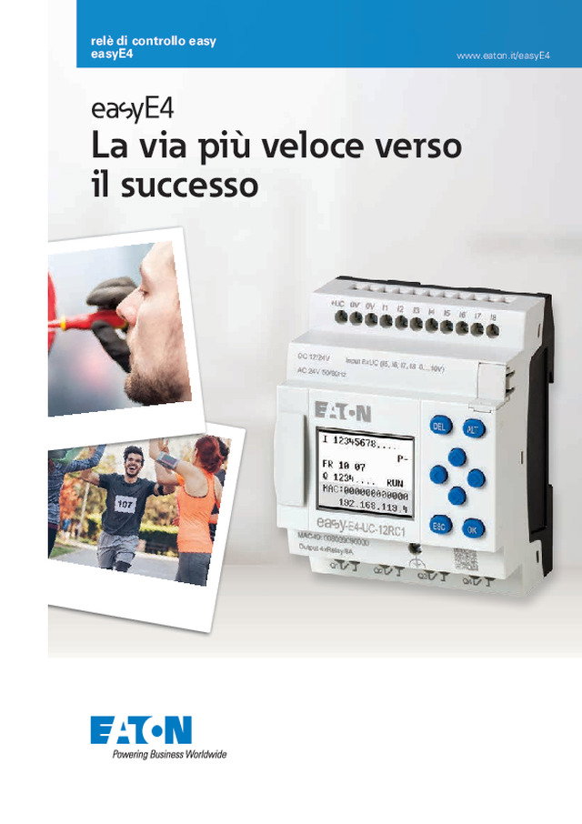 Eaton EasyE4: The fastest path to success Brochure