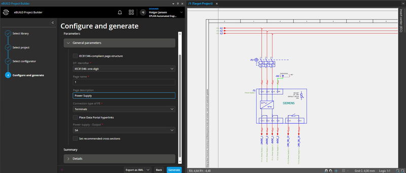 Nuova versione del software Eplan eBuild