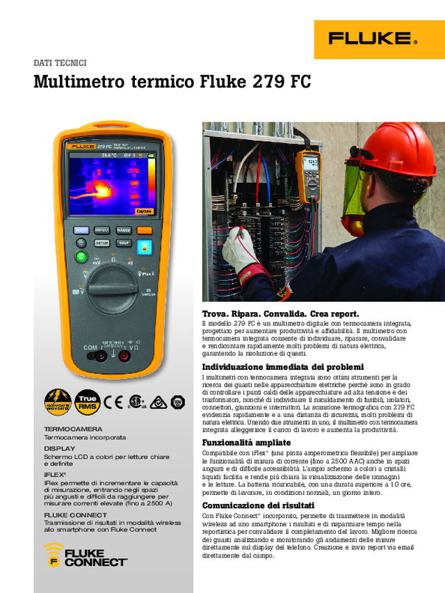 Multimetro termico Fluke 279 FC