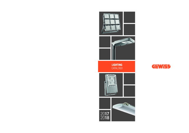 Gewiss: Catalogo Lighting