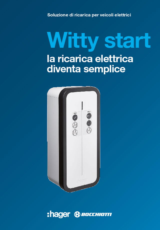 Witty start la ricarica elettrica diventa semplice