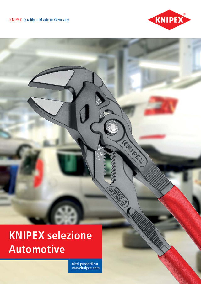 Catalogo KNIPEX - Selezione Automotive