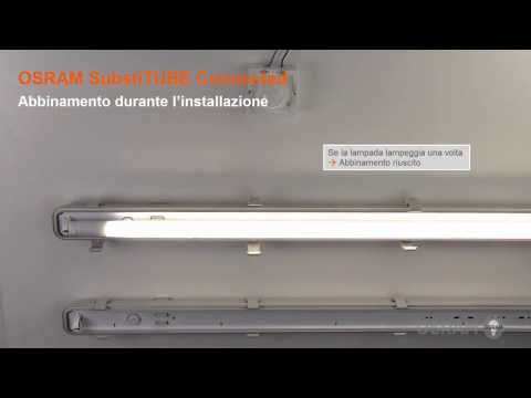 Installazione OSRAM SubstiTUBE Connected