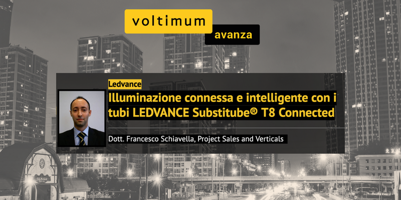 Illuminazione connessa e intelligente con i tubi LEDVANCE Substitube® T8 Connected