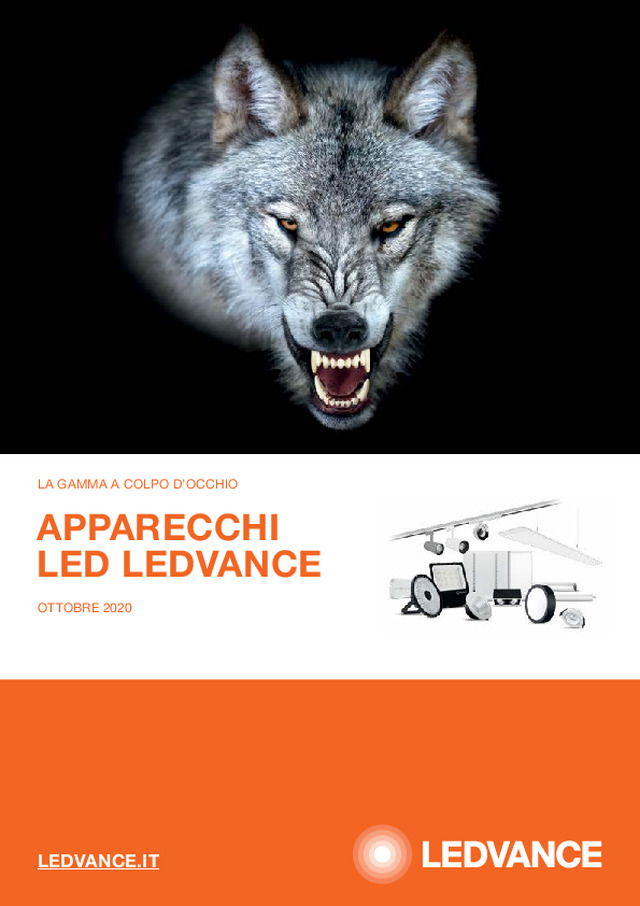 La gamma a colpo d’occhio: Apparecchi Led LEDVANCE Ottobre 2020