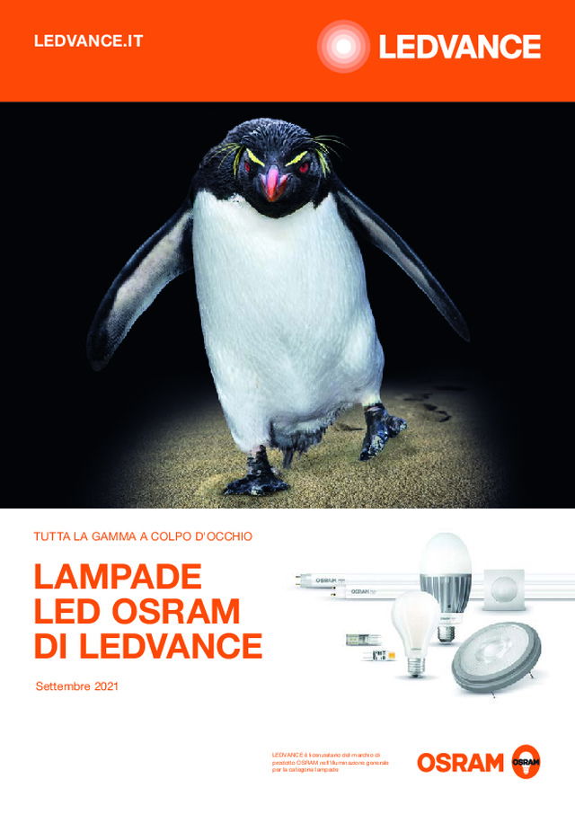 LAMPADE LED OSRAM DI LEDVANCE – Gamma 2021/22