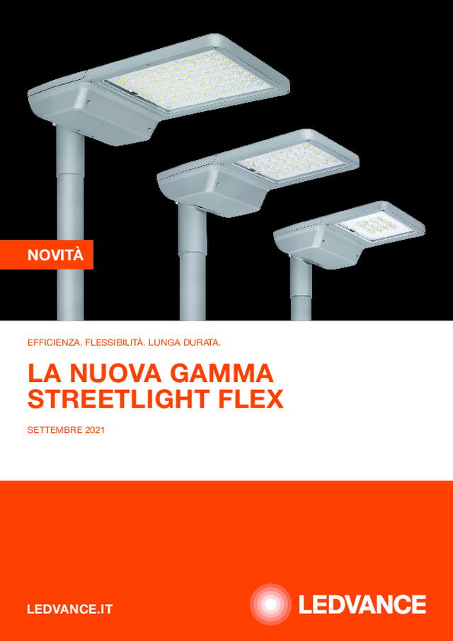 STREETLIGHT FLEX per l’illuminazione stradale