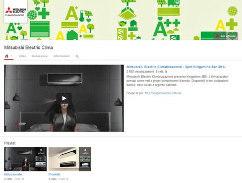 Da Facebook a YouTube la nuova campagna di comunicazione Mitsubishi Electric Climatizzazione punta sul web