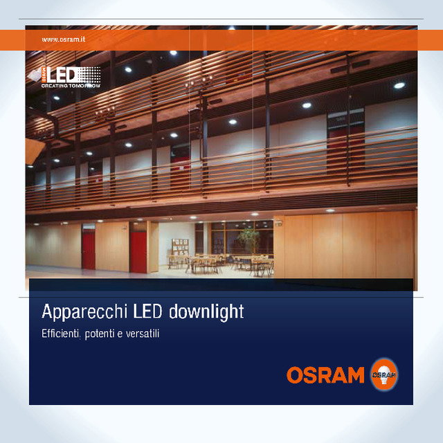 Apparecchi downlight