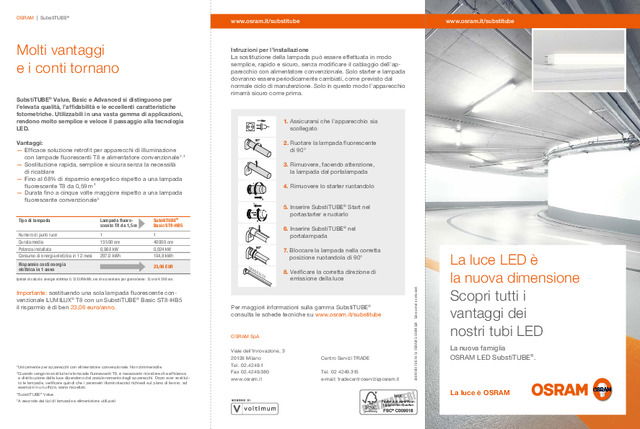 TUBI LED SubstiTUBE