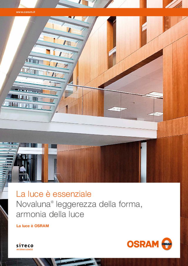 NOVALUNA: leggerezza della forma, armonia della luce