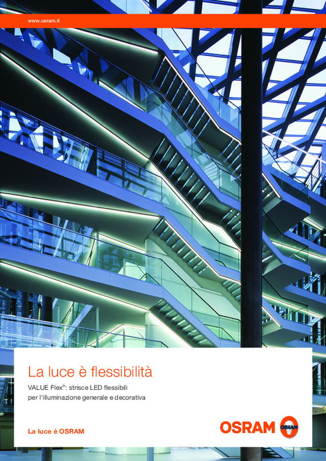 VALUE Flex®: strisce LED flessibili per l'illuminazione generale e decorativa