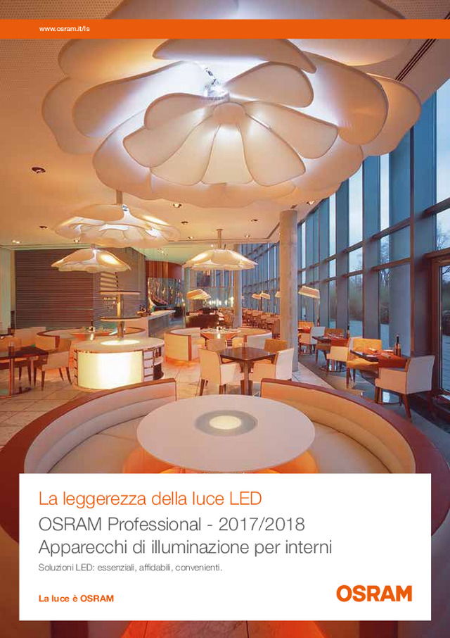 OSRAM Professional - Catalogo 2017/2018 Apparecchi di illuminazione per interni