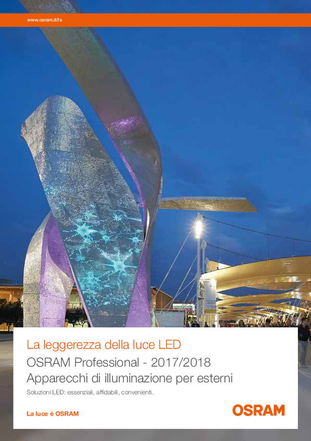 Catalogo per apparecchi OUTDOOR