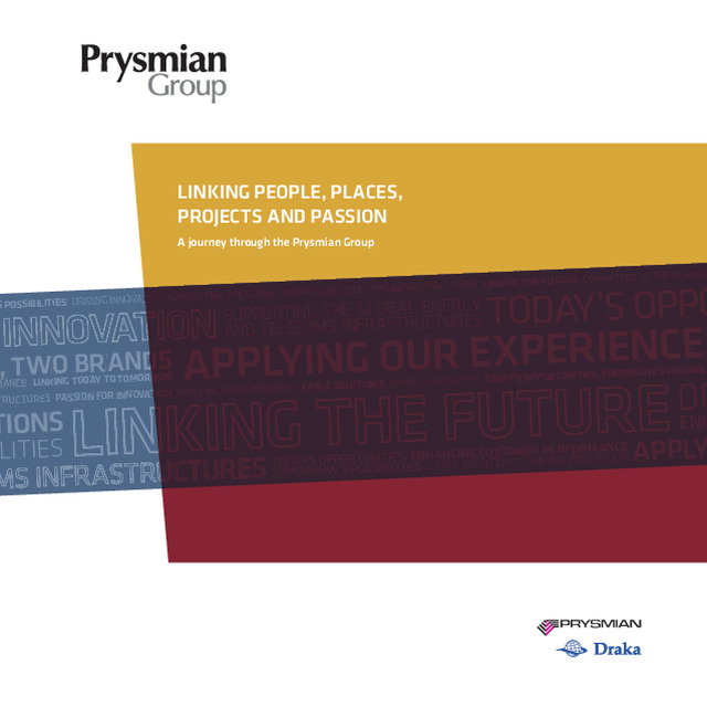 Nuovo sito per Prysmian Italia...Linking the future!