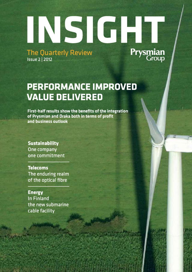 INSIGHT, il secondo numero magazine di Prysmian Group