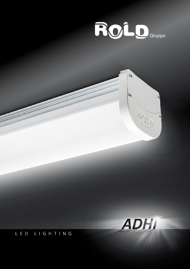 Adhi, la lampada LED funzionale per l'industria
