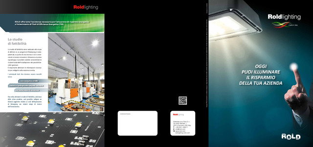 Scarica la nuova brochure ROLD sull'efficientamento energetico.
