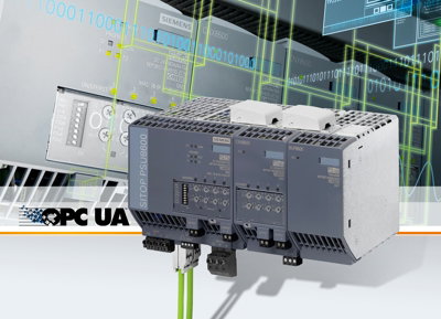 Novità: standard di comunicazione OPC UA per alimentatori Sitop