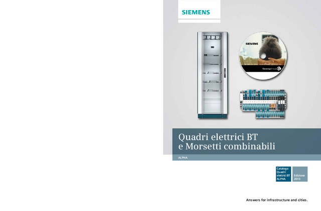 Catalogo Quadri elettrici BT ALPHA