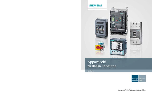 Catalogo generale SENTRON