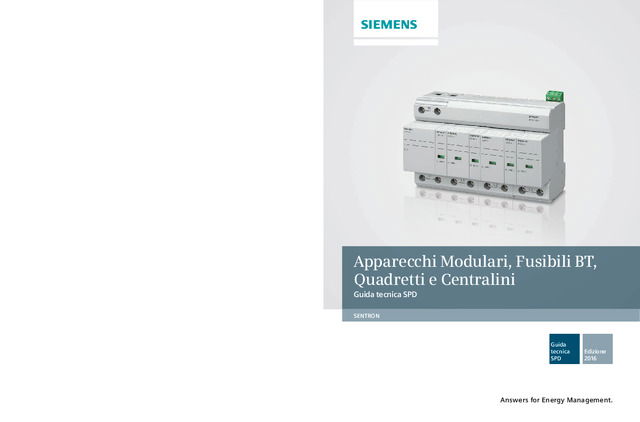 Siemens - Guida Tecnica SPD Ed. 2016