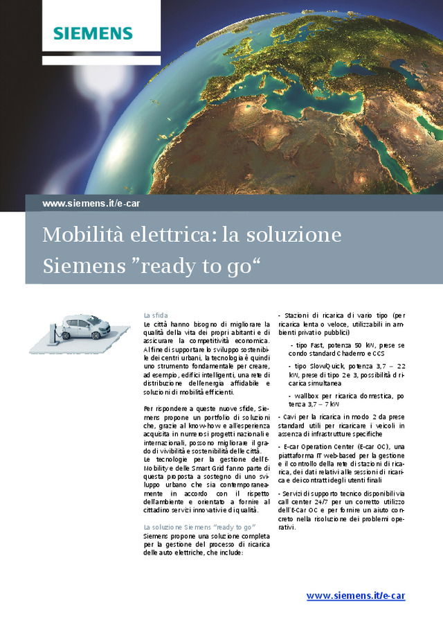 Mobilità elettrica