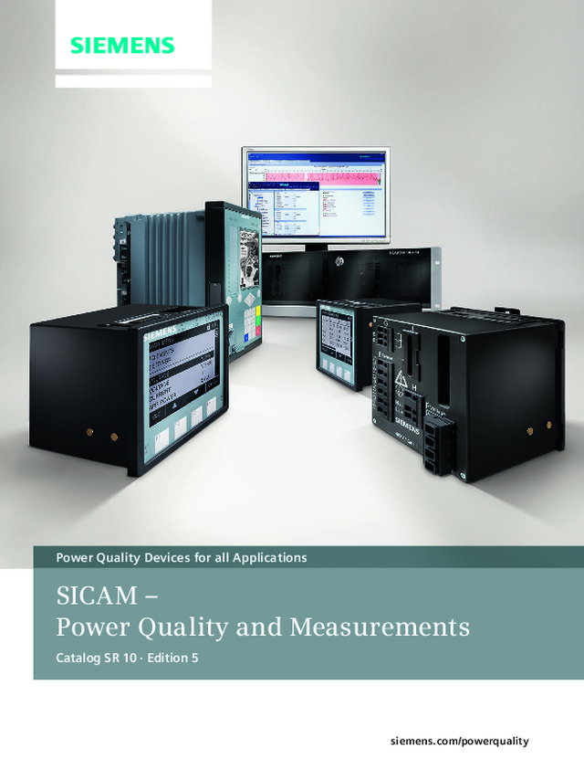 SICAM – Power Quality and Measurements