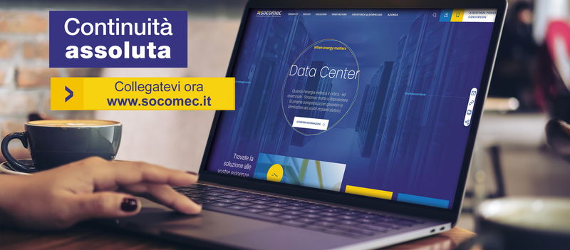La continuità assoluta è nel nuovo sito di Socomec