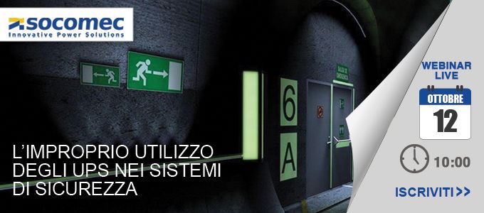 L’improprio utilizzo degli UPS nei sistemi di sicurezza