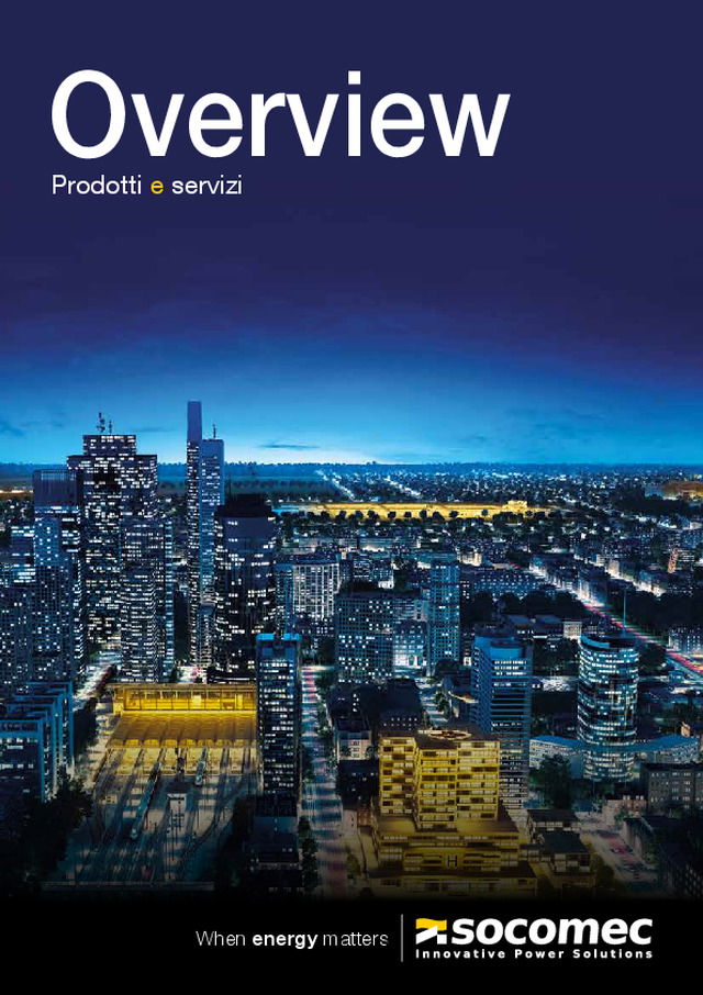 Overview Products & Services Catalogue - Documentazione webinar 5/12