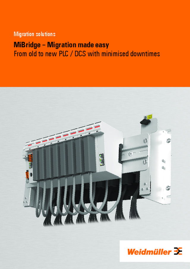 Migrazione PLC e DCS con MiBridge
