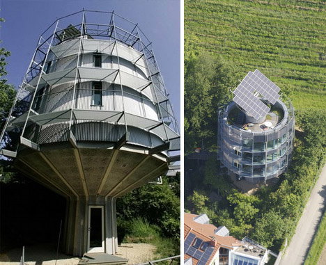 Heliotrope la casa che ruota e produce energia