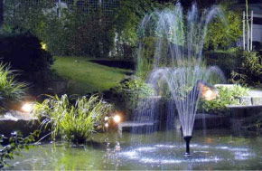 L'impianto elettrico nel giardino