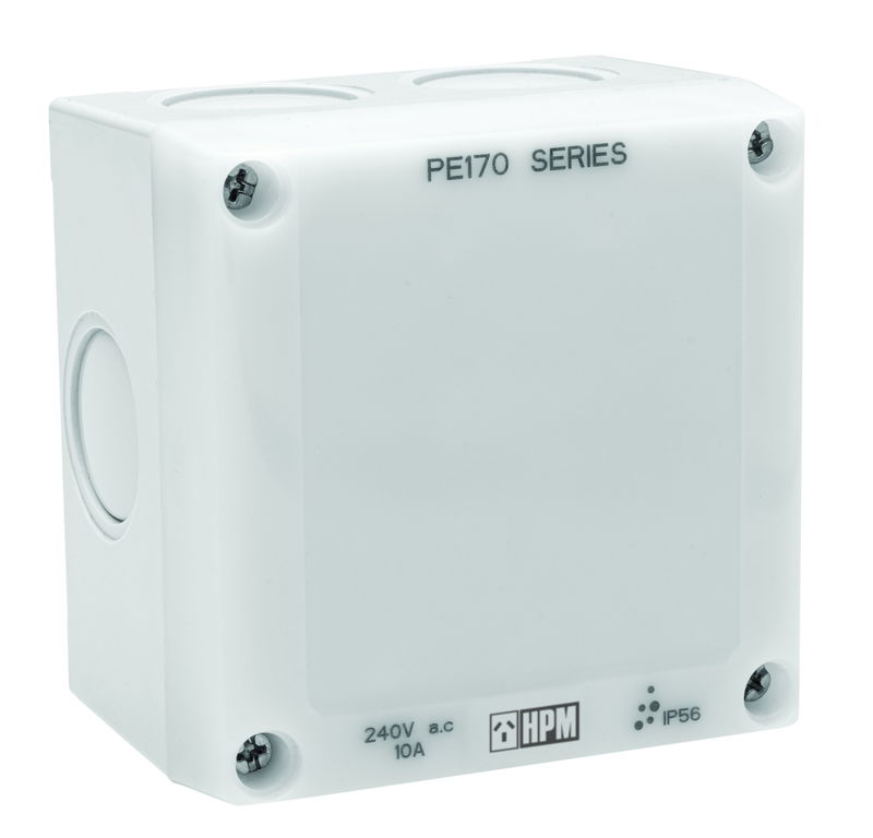 New from HPM: Programmable Weatherproof Light Sensitive Switch