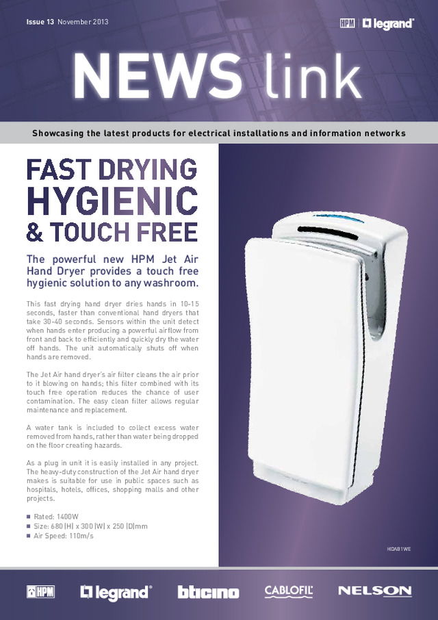 HPM Legrand News Link - Issue 13 November 2013