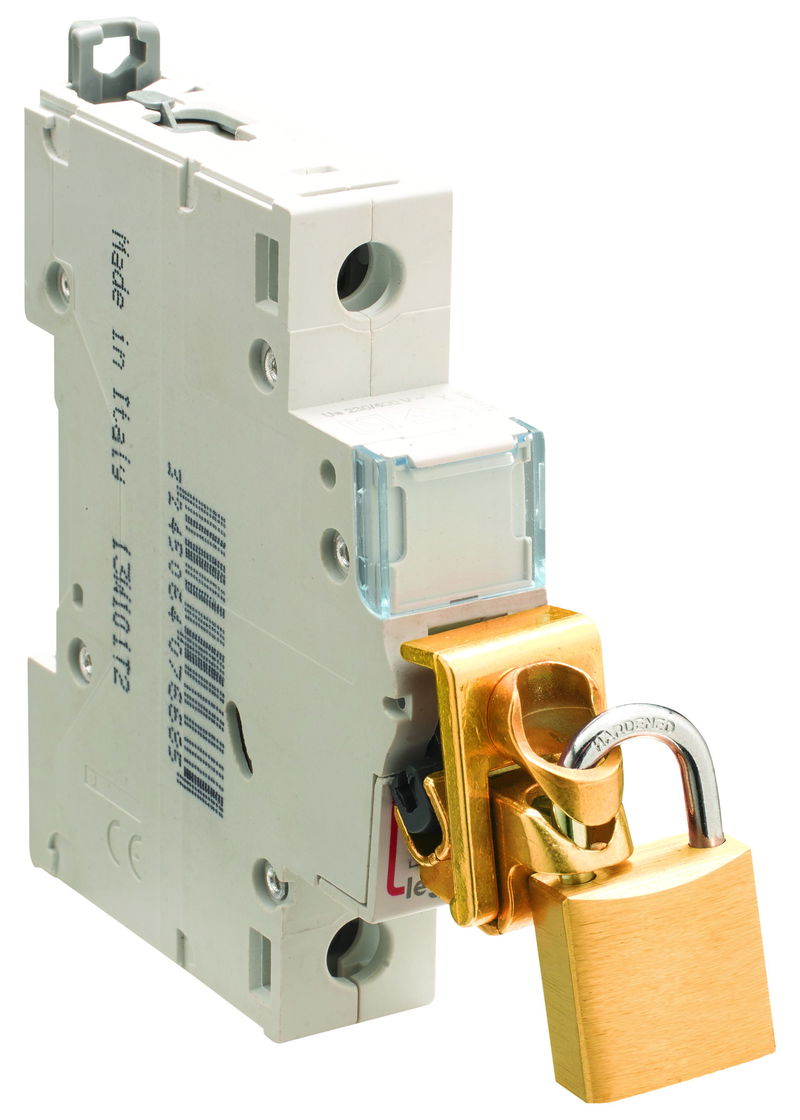 Latest from Legrand: TOGGLOCK. The safe and secure locking device for Legrand MCB’s, RCBO’s and RCCB’s