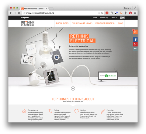 Legrand launches Rethink Electrical website