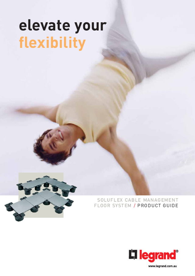 Legrand Soluflex Underfloor Cable Management