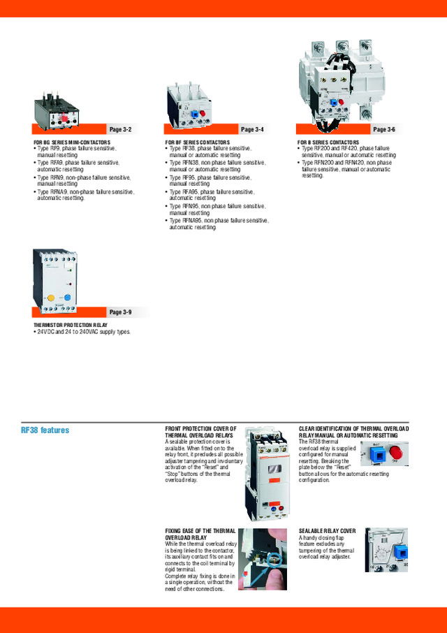 Lovato electric: Motor Protection Relays