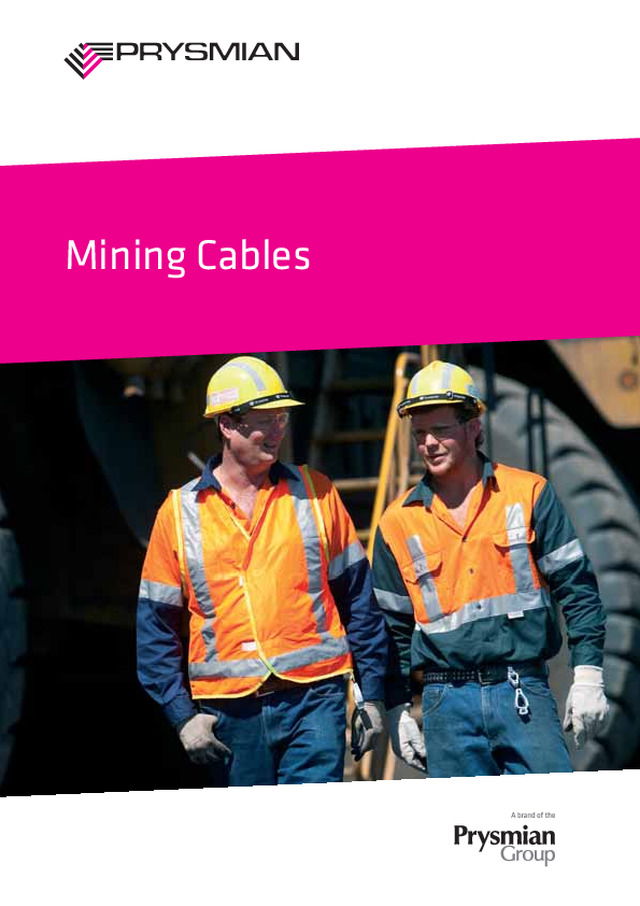 Prysmian Mining Catalogue