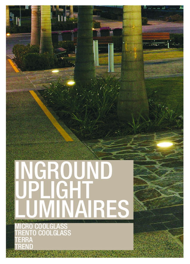 Spectra inground uplight luminaires