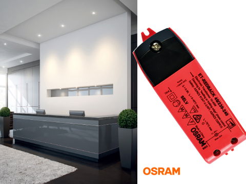 OSRAM&#039;s ET-REDBACK Electronic Transformer
