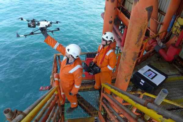 The electrician and the drone
